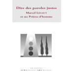 Dire des paroles justes